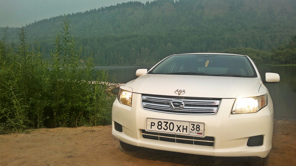 Слюдянка-Тайшет-Слюдянка — Toyota Corolla Axio (E140), 1,5 л, 2007 года ...