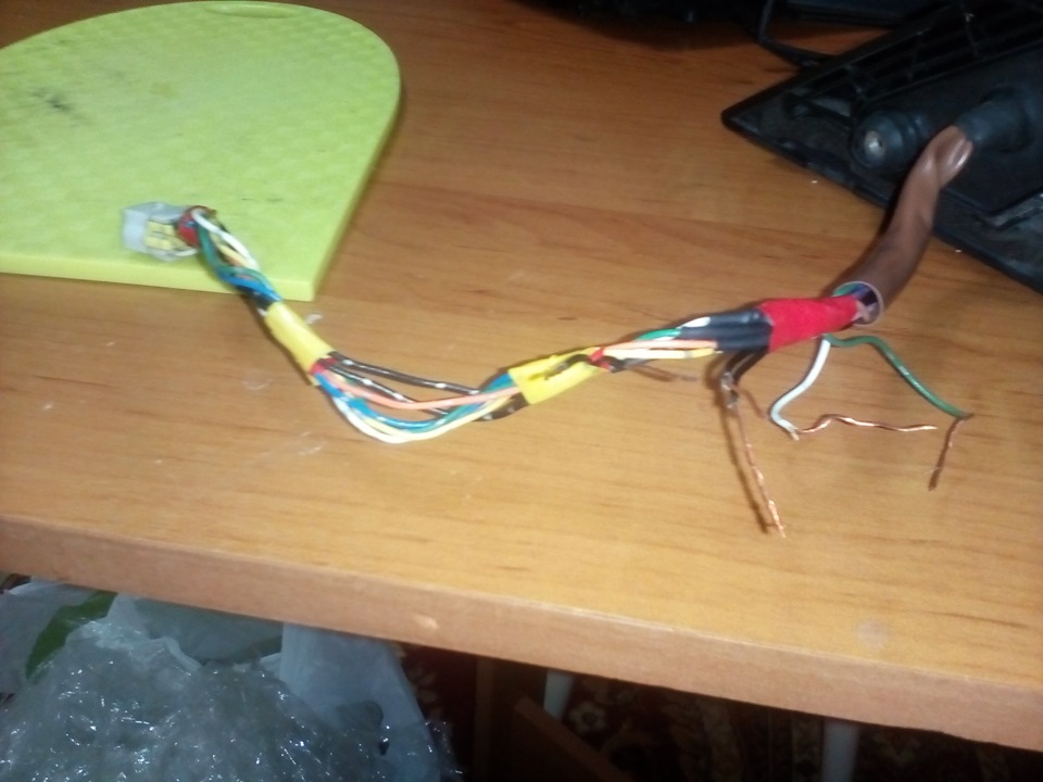 С самими проводами все закончили) — Mitsubishi Galant (8G)