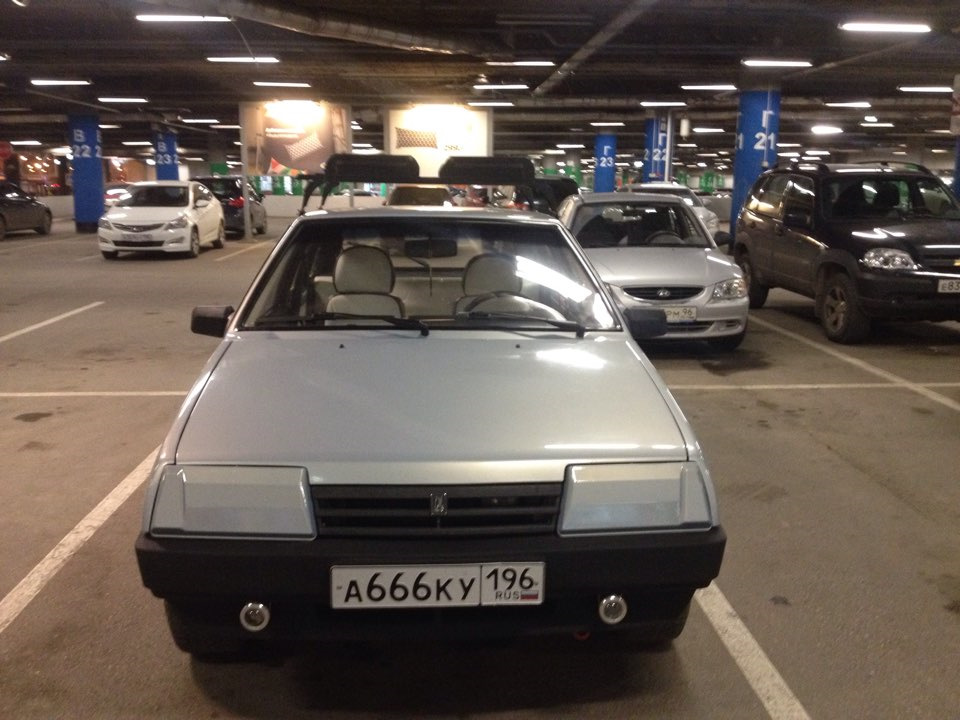 Багажник и крепления для сноуборда — Lada 21093, 1,5 л, 2004 года ...