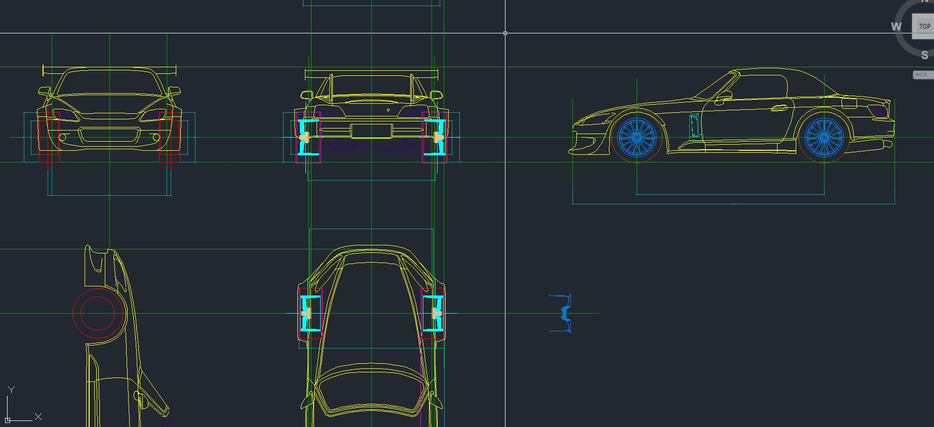 AutoCAD — Honda S2000, 2 л, 2000 года | тюнинг | DRIVE2