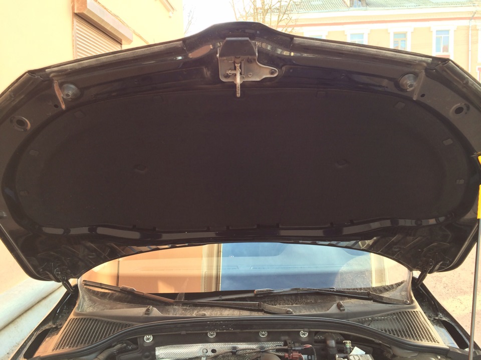 Шумка под капот — Skoda Octavia A7 Mk3, 1,2 л, 2014 года | просто так ...