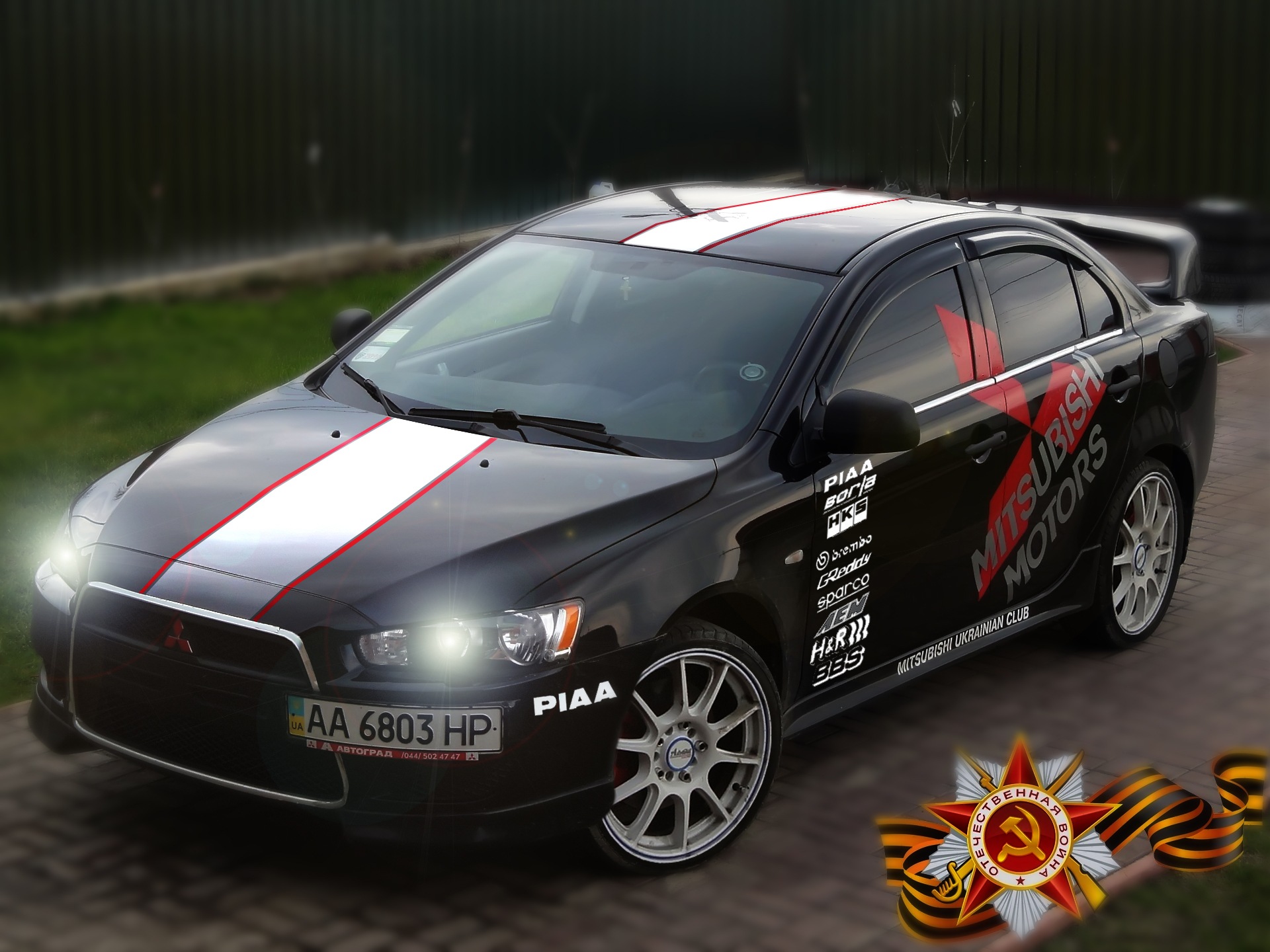 Фото в бортжурнале Mitsubishi Lancer X. Запчасти на фото: S0247