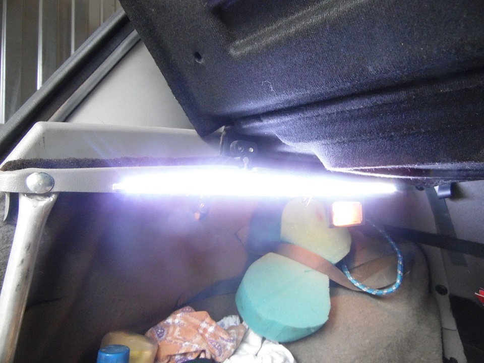 Свет в конце тоннеля…в багажнике. — Lada Калина универсал, 1,6 л, 2012 ...