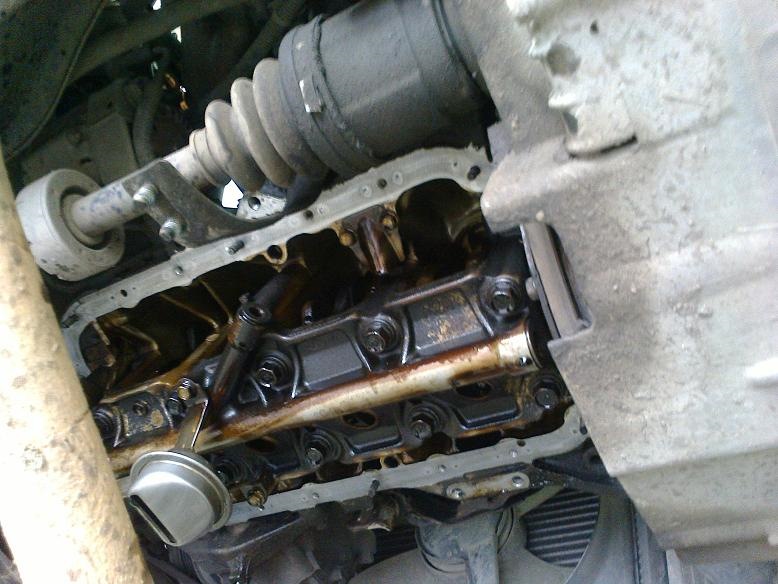 Как снять поддон двигателя honda domani механика Замена прокладки поддона - Honda Domani (MB), 1,5 л, 1998 года визит на сервис D