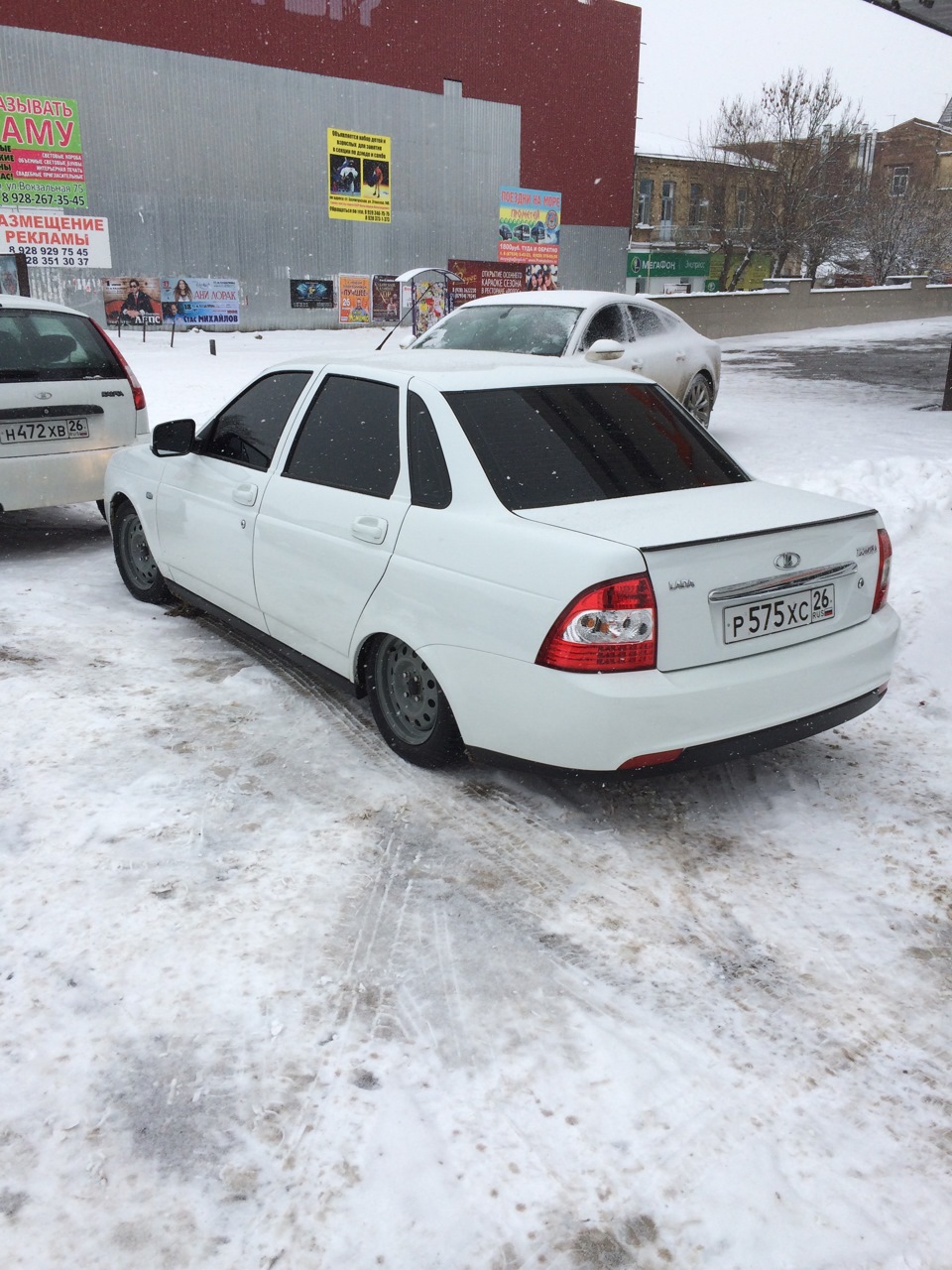 Приора опер стайл белая