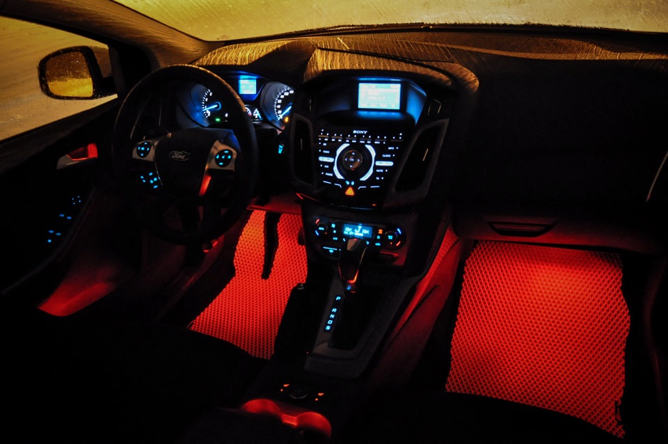 Коврики Eva-Drive — Ford Focus Hatchback III, 2 л, 2014 года ...