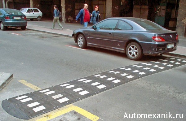 Как правильно переехать «лежачего полицейского» — DRIVE2