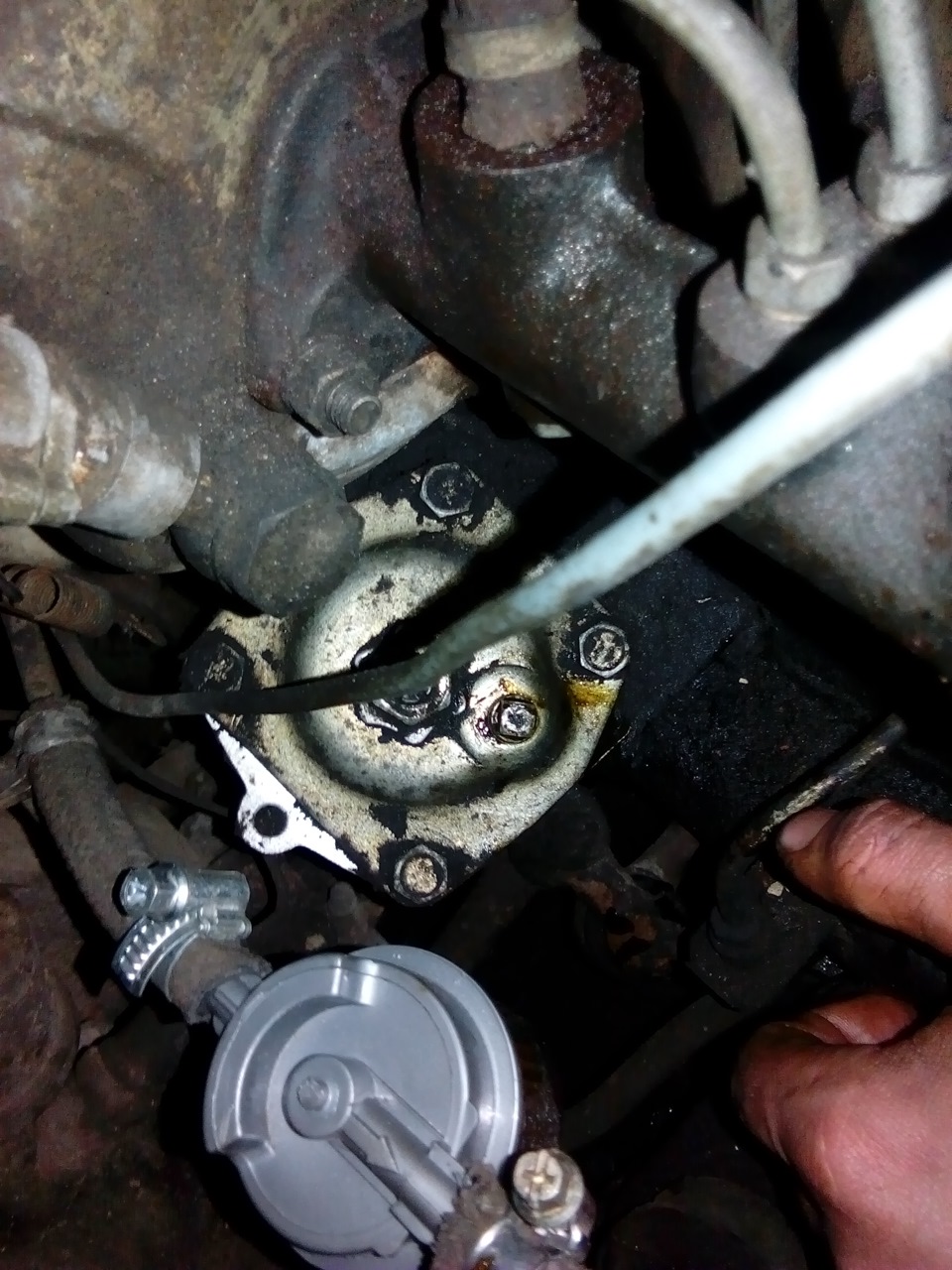 Замена масла в заднем мосту и рулевом механизме — LADA 21063, 1,3 л ...