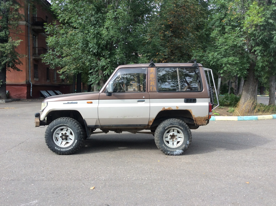 на пружинах +2 — Toyota Land Cruiser Prado 70-series. Запчасти на фото: 4418430