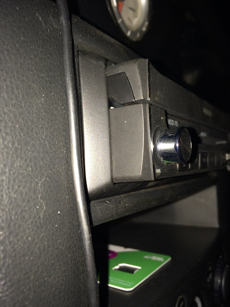 Установка Prology MDD-70 — Mitsubishi Outlander (1G), 2,4 л, 2004 года ...