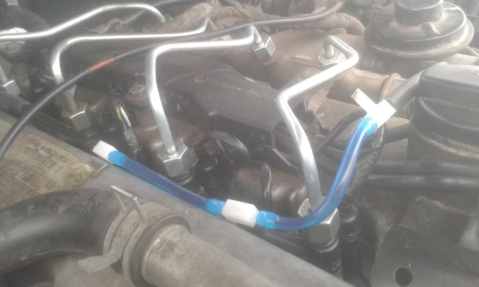 Воздух в обратке — двигатель стопэ! — DRIVE2