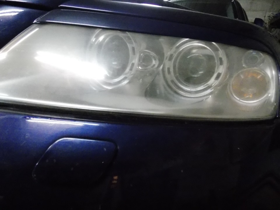 Борьба за свет на Туареге. Полировка и бронирование фар! — Volkswagen ...