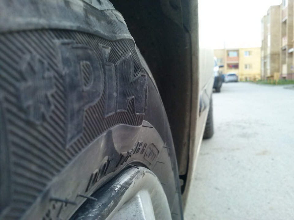 Пробил колесо — DRIVE2