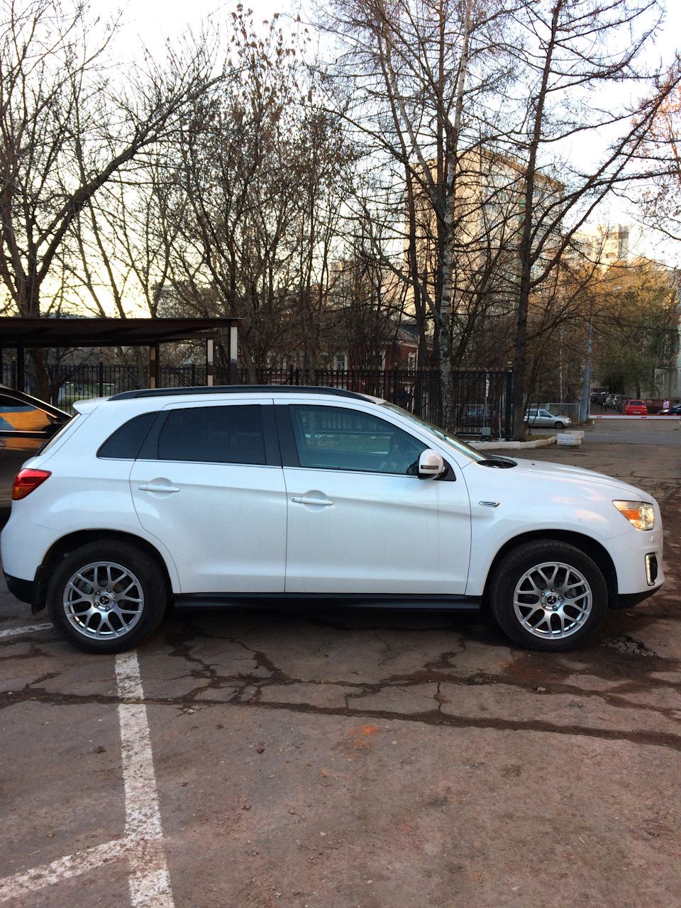 Кованные диски ! — Mitsubishi ASX, 2 л, 2014 года | колёсные диски | DRIVE2