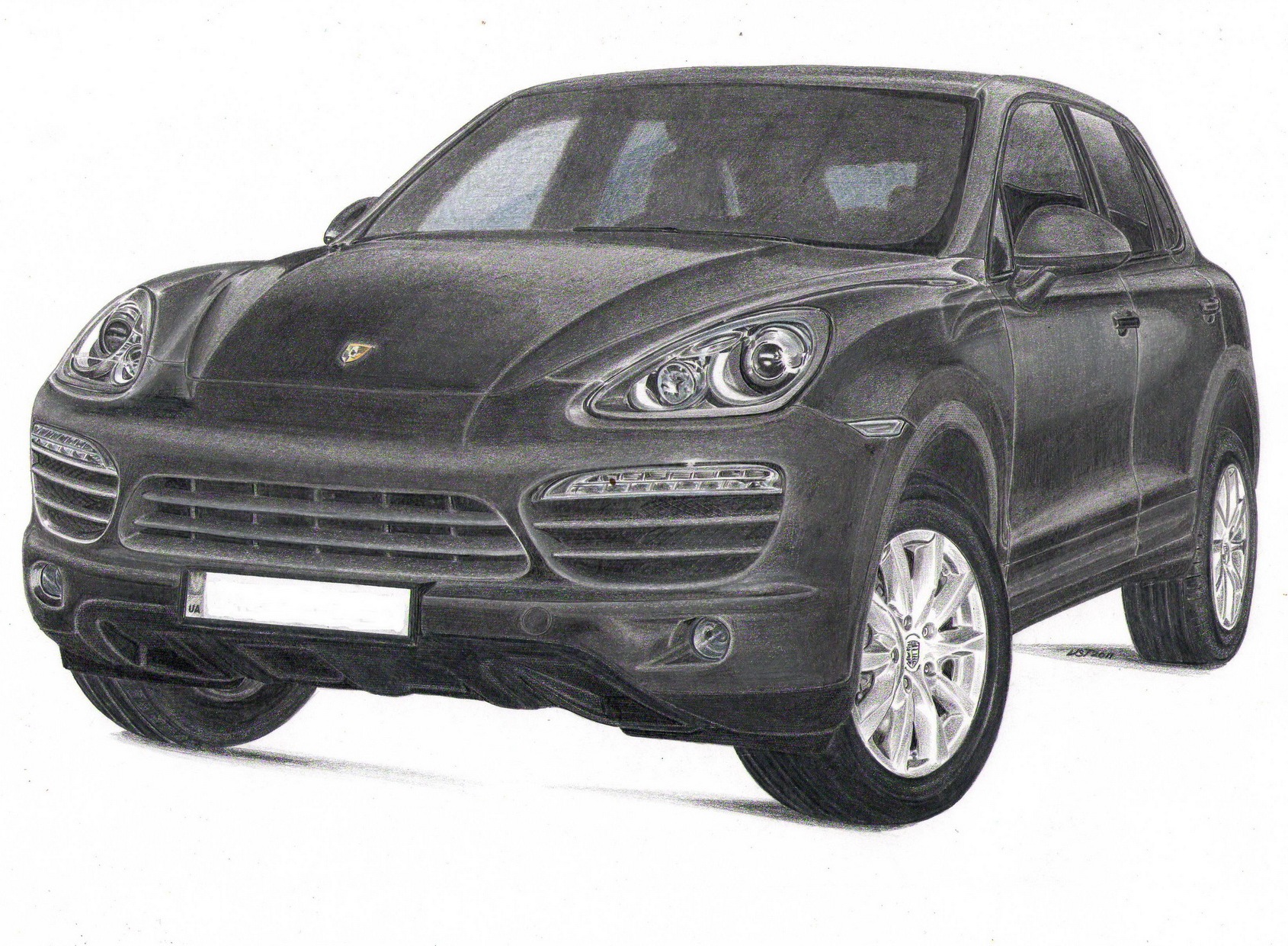 нарисованные porsche нарисованные porsche