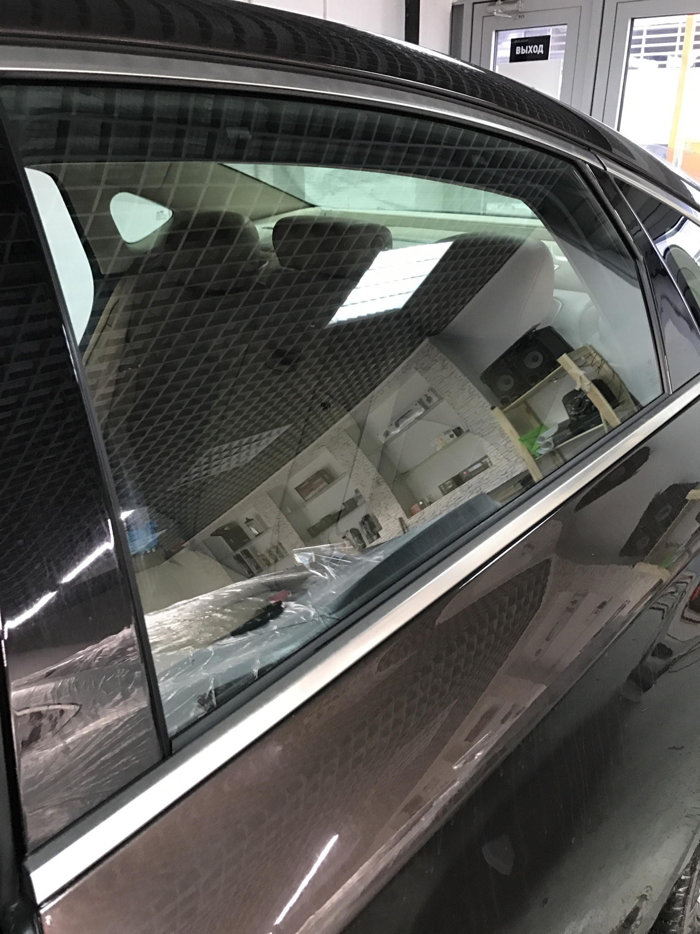 Тонировка 3M Crystalline 90 — Hyundai Genesis (2G), 3,8 л., 2016 года ...