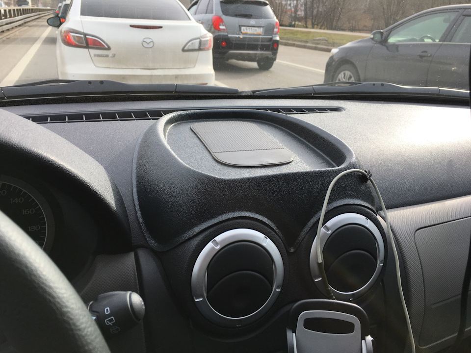 Накладка органайзер на панель приборов. — Lada Ларгус, 3 л, 2016 года ...