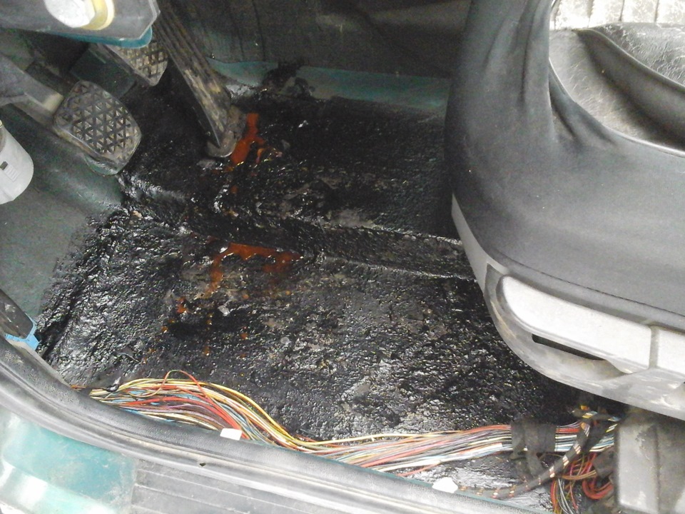 антифриз в салоне и "ремонт" 1-2-3 положение печки — Сообщество «BMW ...