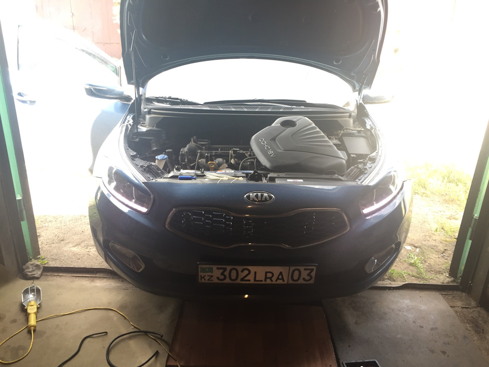 kia ceed jd лампы дхо