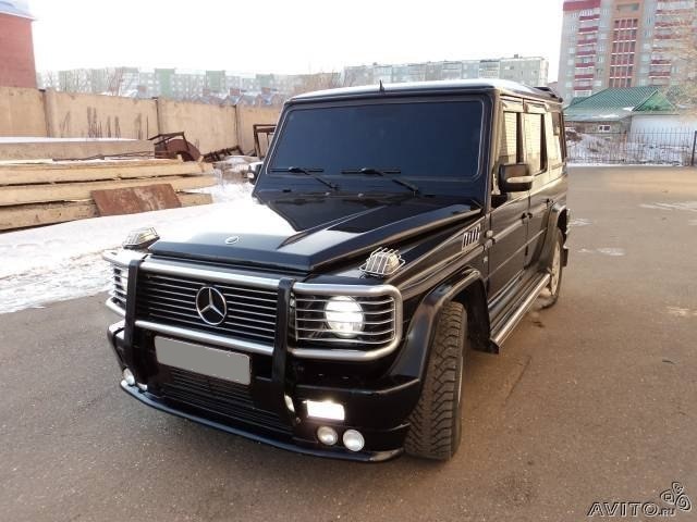 Mercedes Gelandewagen с кенгурятником