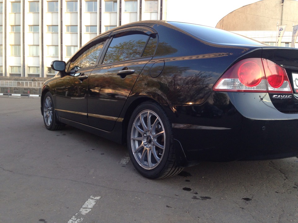 Свершалось же чудо!#лапти+резя — Honda Civic 4D (8G), 1,8 л., 2008 года ...
