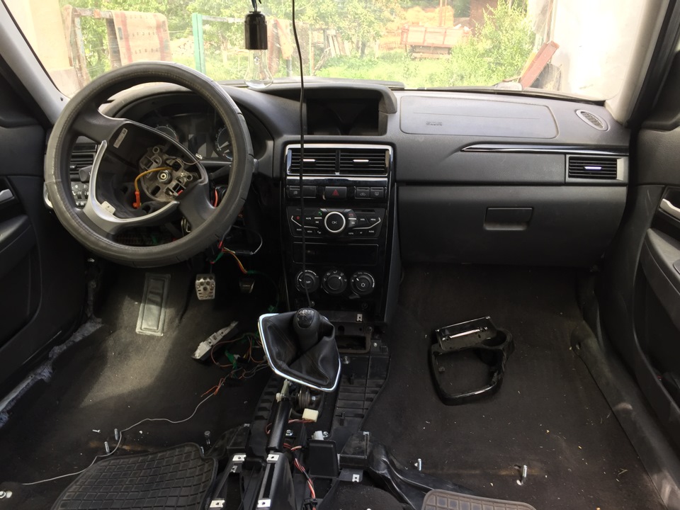Вставки салона Приора 2 люкс — Lada Приора седан, 1,6 л, 2013 года ...