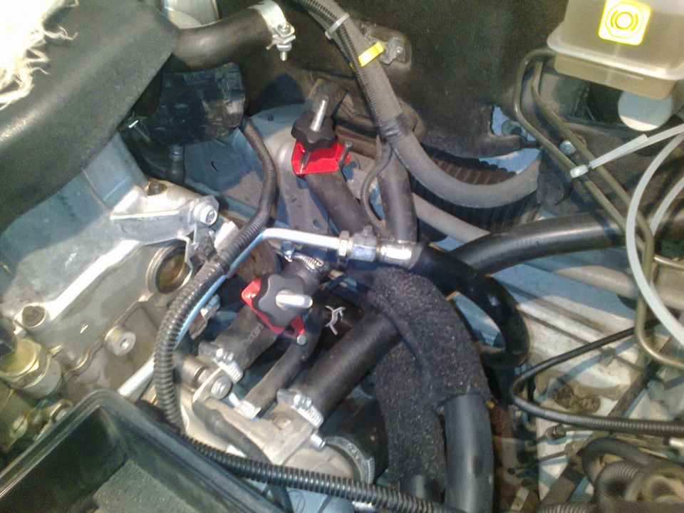 нагрев двигателя приоры