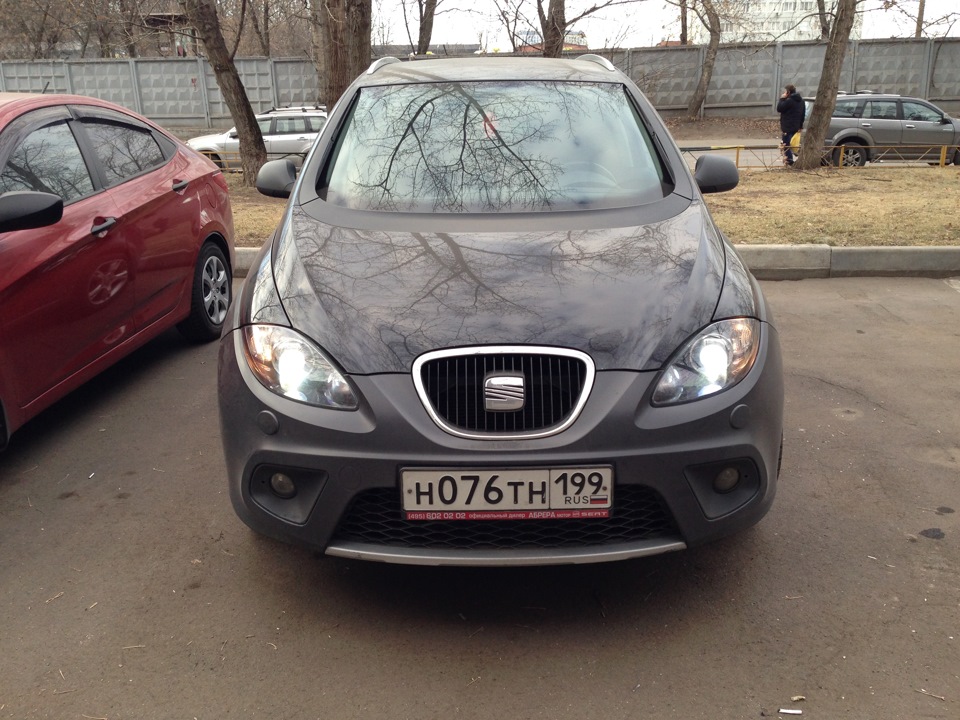 Установка фар AFS — SEAT Altea Freetrack, 2 л, 2011 года | электроника ...
