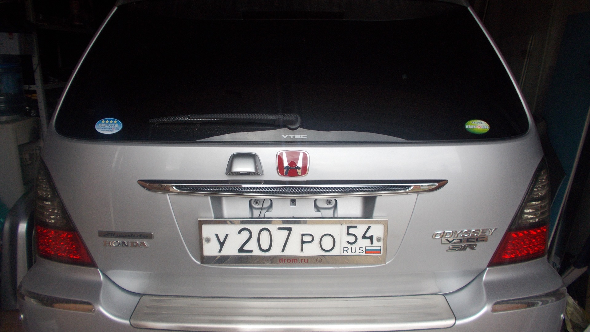 Honda Odyssey (2G) 2.3 бензиновый 2003 | RA6 Absolute SIR на DRIVE2