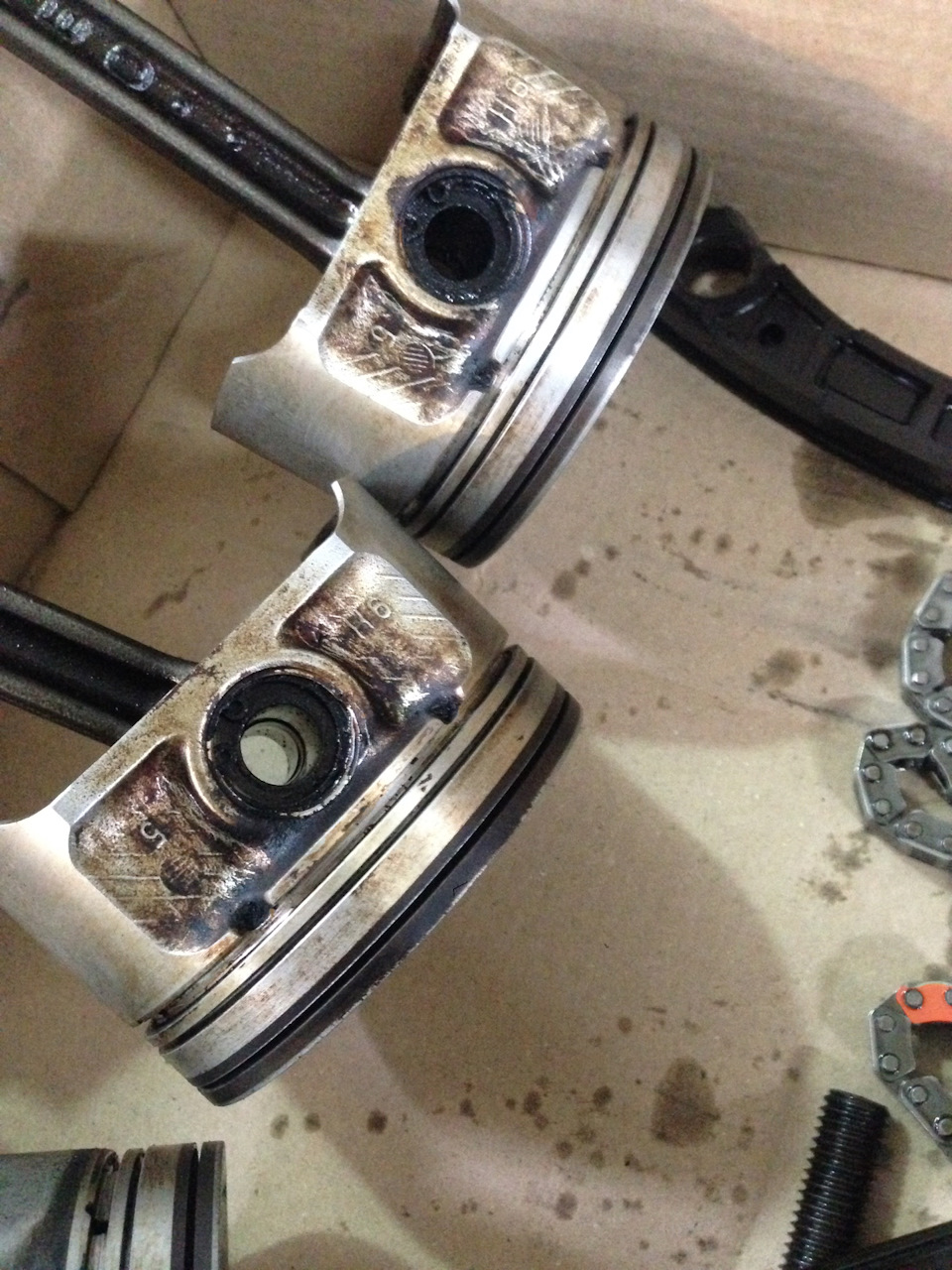 Ремонт двигателя — Nissan X-Trail I, 2,5 л., 2004 года | визит на ...