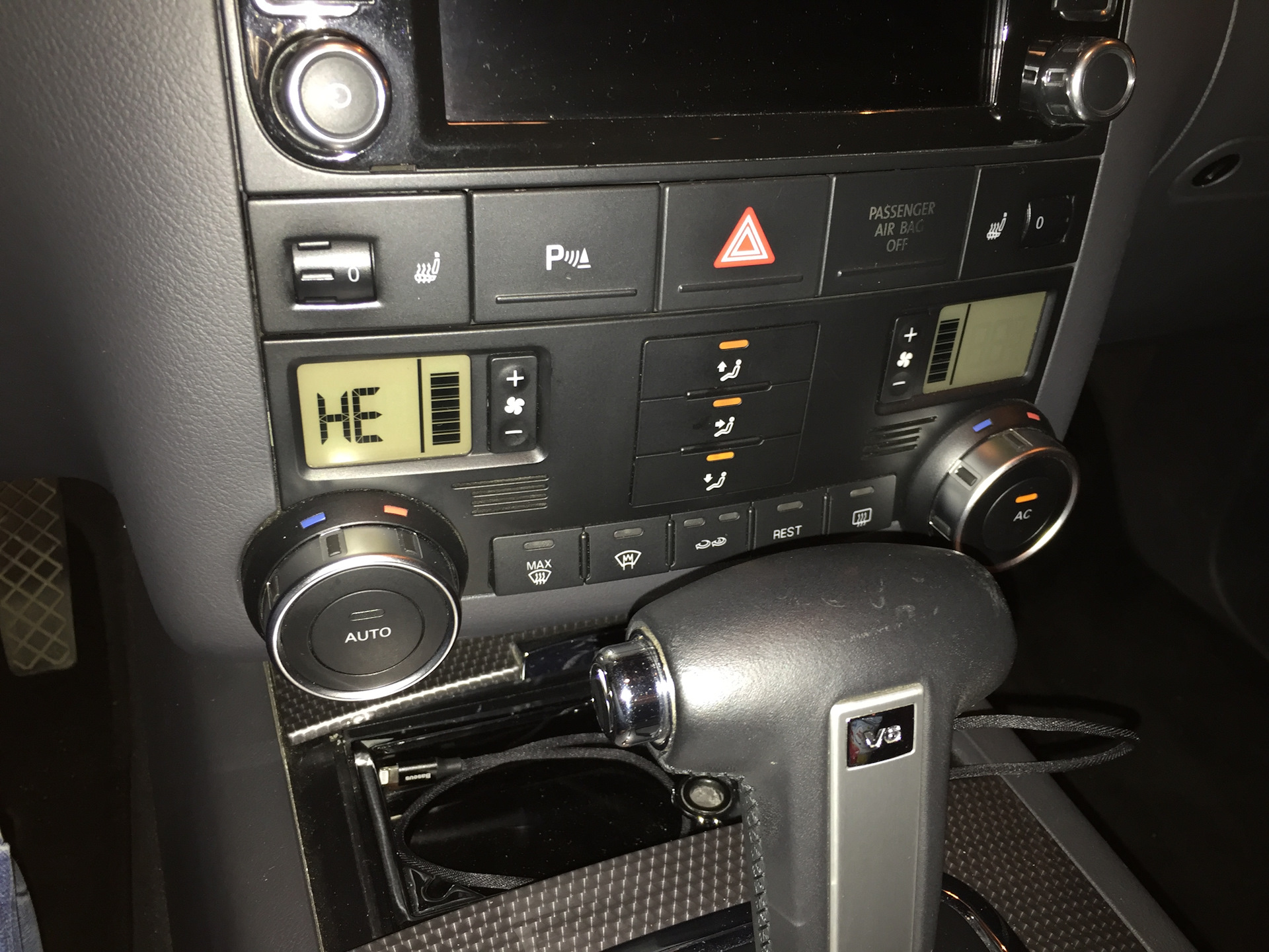 Как снять блок климата туарег #33_HELP_то ли климат, то ли Webasto, то ли Я) - Volkswagen Touareg (1G), 3 л, 2