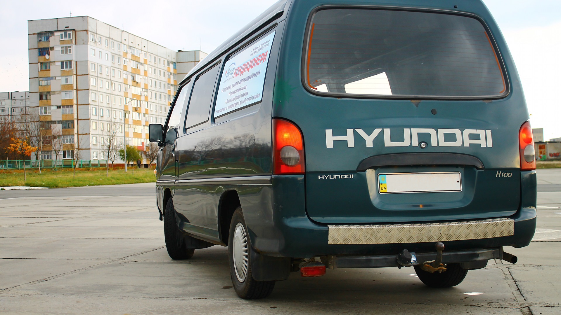 Hyundai H-1 (1G) 2.5 дизельный 2000 | H 100 TURBO DIESEL на DRIVE2