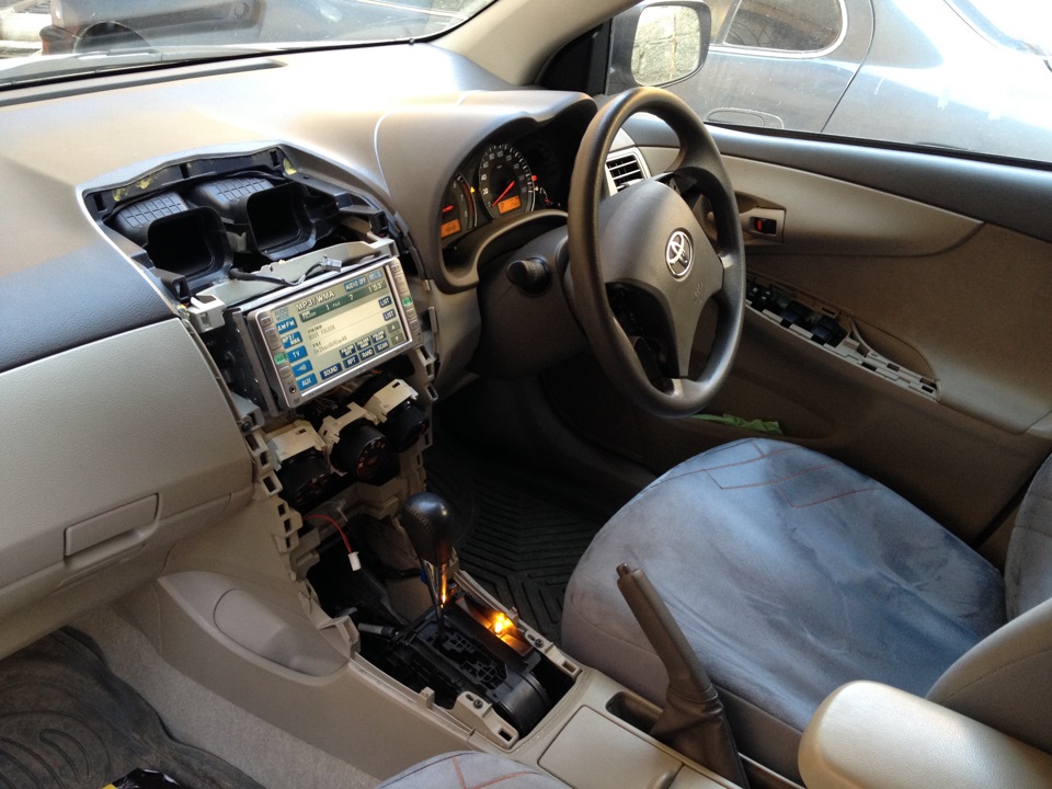 Modification Of The Interior Part1 Toyota Corolla Axio