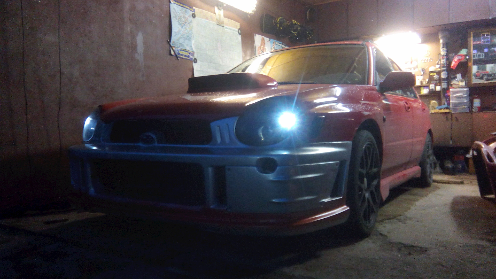 21 .Бампер (ч.2) — Subaru Impreza WRX (GD/GG), 2 л, 2002 года ...