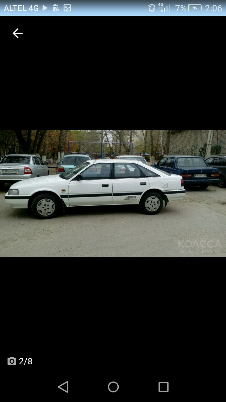 У нас в KZ продается 4ws — Mazda 626 III (GD), 2 л, 1989 года | продажа  машины | DRIVE2