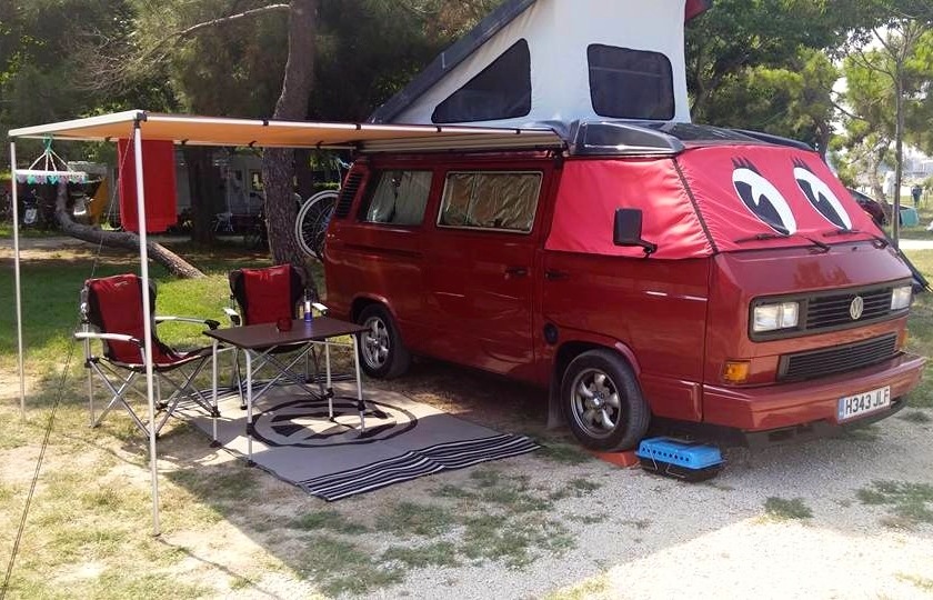 Палатка приставная для VW t3