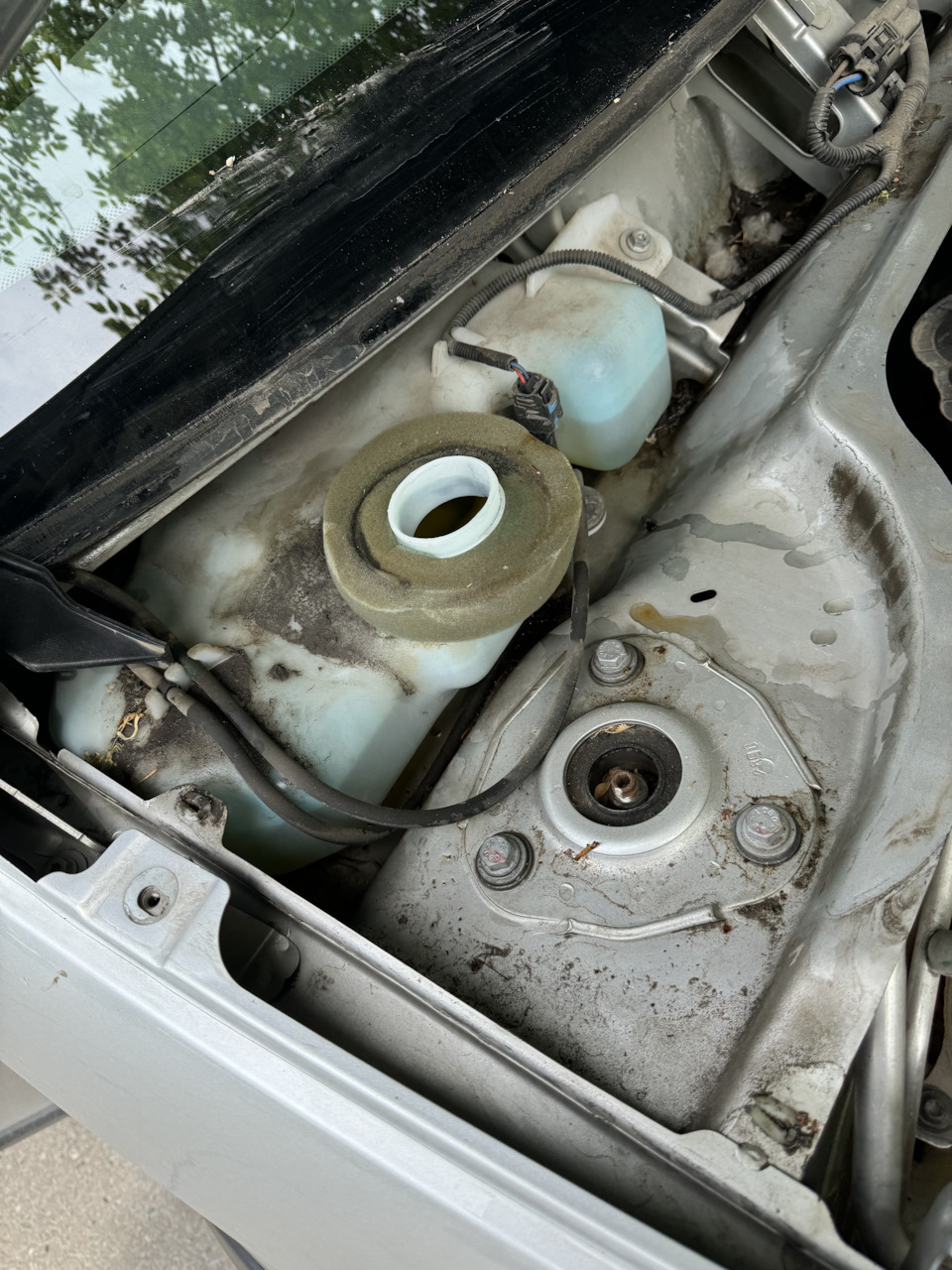 Регулировка трапеции, зоны очистки дворников, обратный клапан омывателя ...