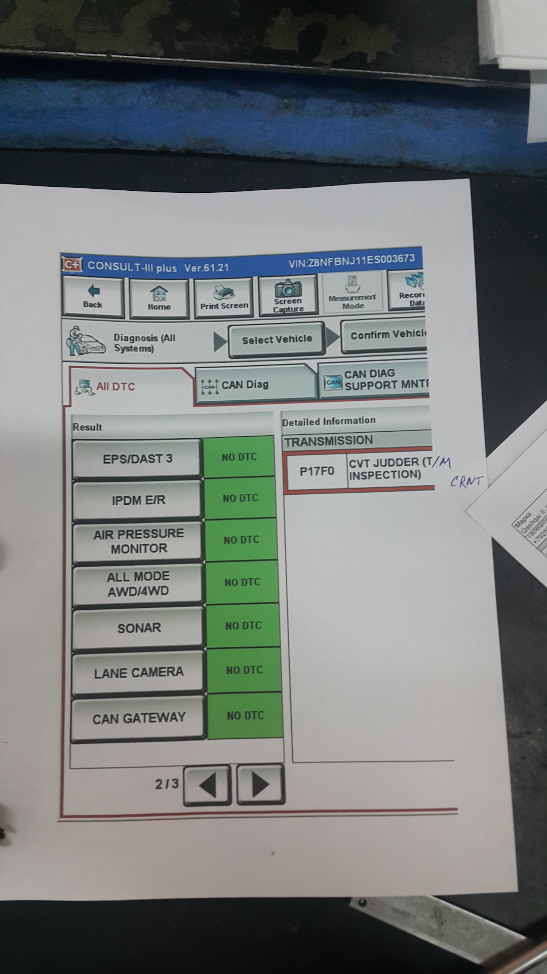 Nissan Dtc P17f0 ~ Perfect Nissan
