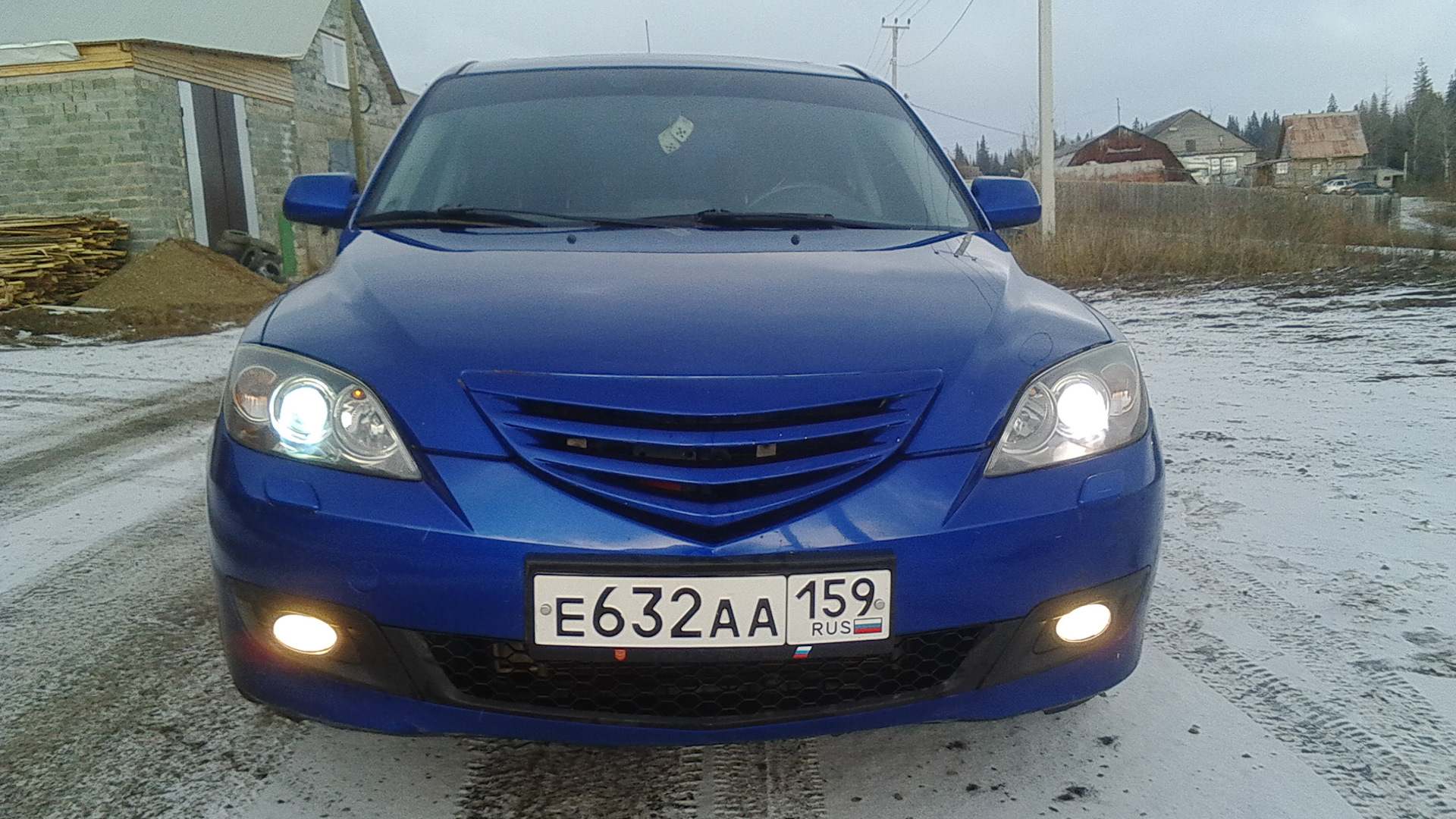 Mazda 3 (1G) BK 1.6 бензиновый 2006 | Синяя матрёшка на DRIVE2