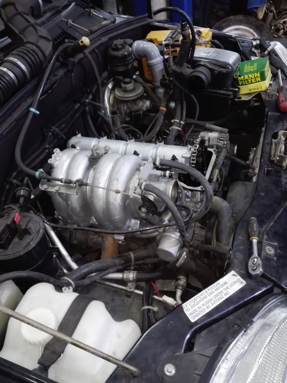 Замена гидриков на болты — Chevrolet Niva, 1,7 л, 2007 года | визит на ...