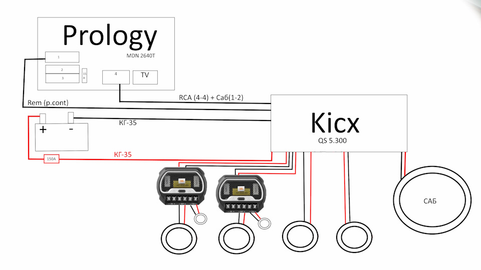 Kicx hl 370 схема подключения