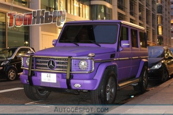 Mercedes Benz g63 Brabus пурпурный