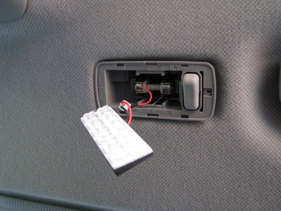 Замена салонного освещения на светодиодное — Nissan X-Trail II (t31), 2 ...