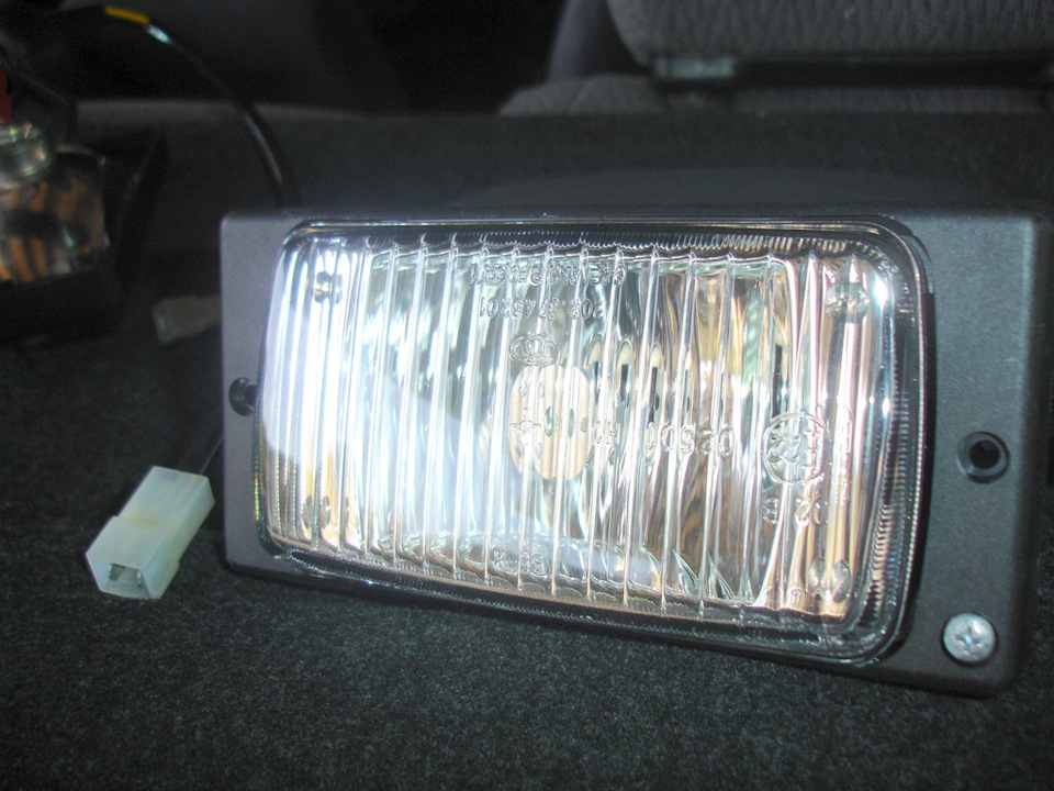 Обновил старые ПТФ на новые "АВТОСВЕТ" (Киржач). + лампы OSRAM Night ...