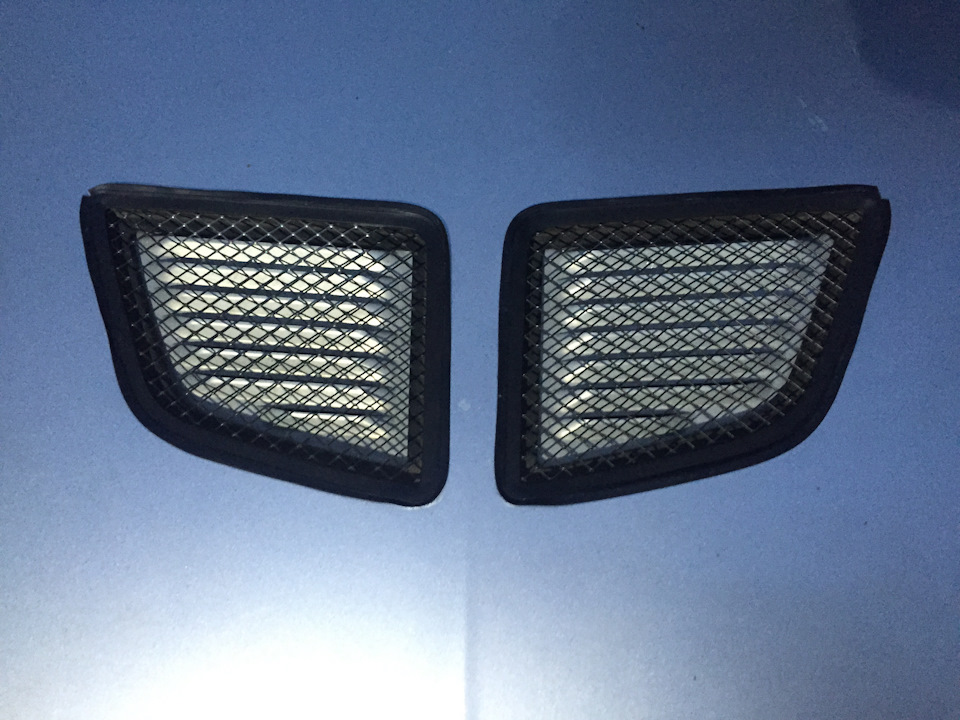 Установка на капот вентиляции Лансер 9 — Mitsubishi Lancer IX, 2 л ...