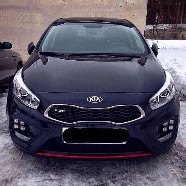 Kia Ceed gt line бампер