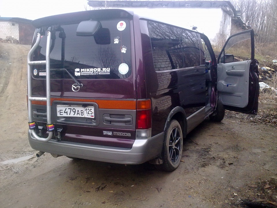 Несколько фотографий машины — Mazda Bongo VI, 2,5 л, 1998 года ...