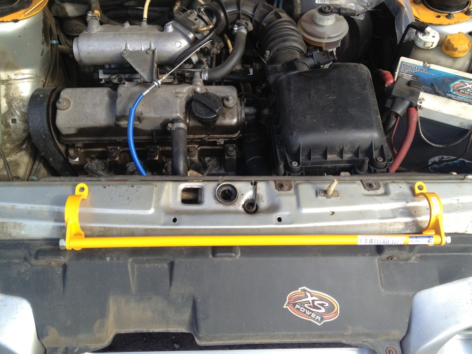 Усилитель щитка передка — Lada 2114, 1,6 л, 2003 года | тюнинг | DRIVE2