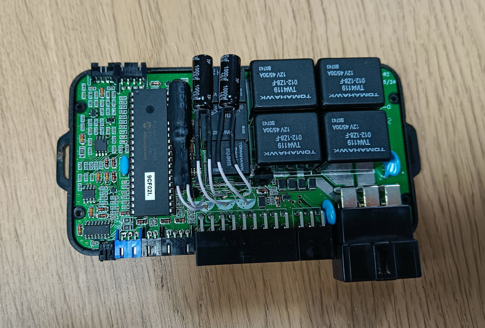 Ремонт блока управления сигнализации Tomahawk X5 — Honda Torneo, 2 л ...