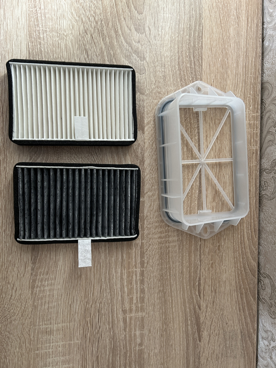 Дополнительный фильтр салона — Audi Q3 (1G), 2 л, 2017 года | тюнинг ...